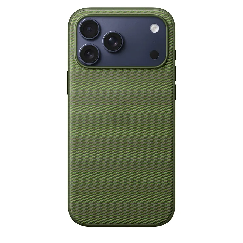 Чехол Apple для iPhone 17 Pro Max TechWoven MagSafe, зелёный