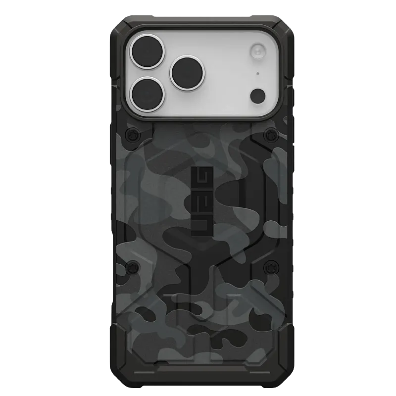 Чехол MagSafe UAG Pathfinder для iPhone 17 Pro Max, «ночной камуфляж»