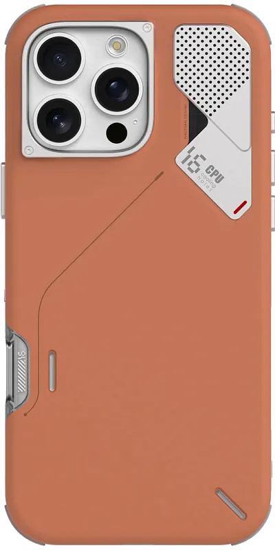 Чехол для iPhone 16 Pro Max, Aulumu А16 Shock Proof, коричневый