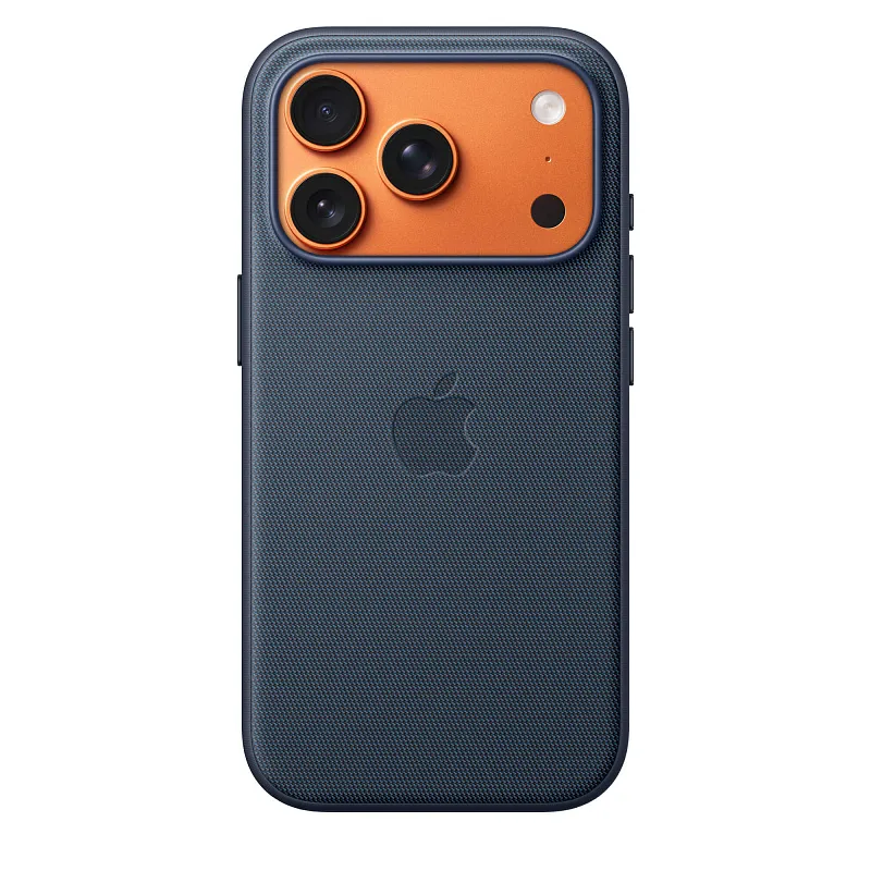 Чехол Apple для iPhone 17 Pro TechWoven MagSafe, синий
