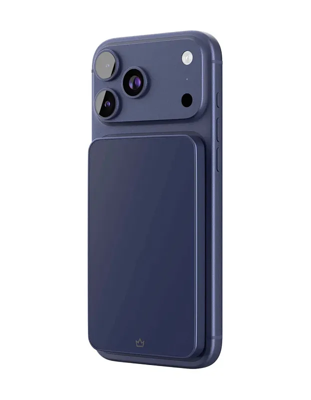 Внешний аккумулятор VLP Diamond Energy MagSafe, Qi2, 5000 mAh, 3A, USB-C, темно-синий