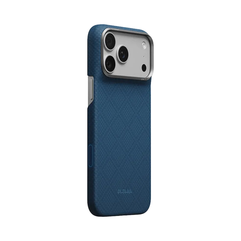Чехол для iPhone PITAKA, Argyle для iPhone 18/17 Pro Max, Abyss Blue, cиний