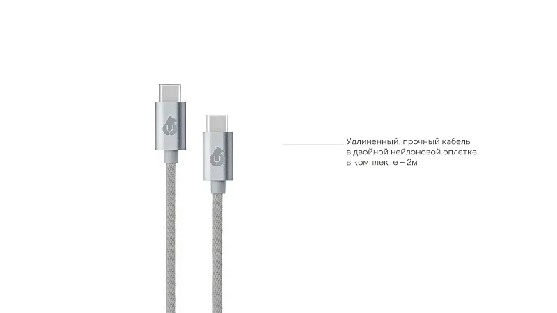 Беспроводное зарядное устройство uBear Stage Pro, 3-в-1, MagSafe совместимое, цвет серебристый