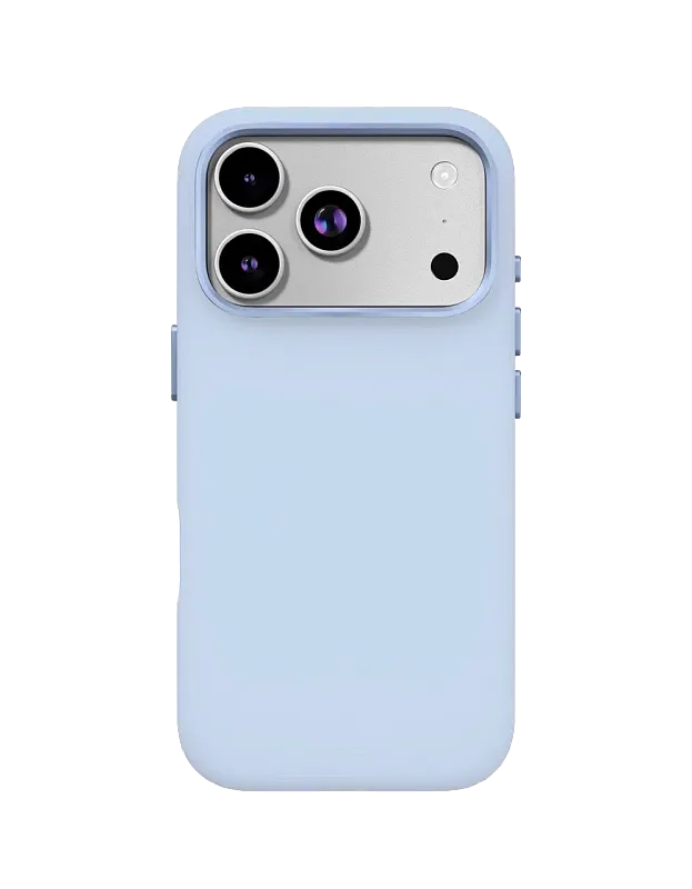 Чехол защитный VLP Aster Pro Case с MagSafe для iPhone 17 Pro, голубой