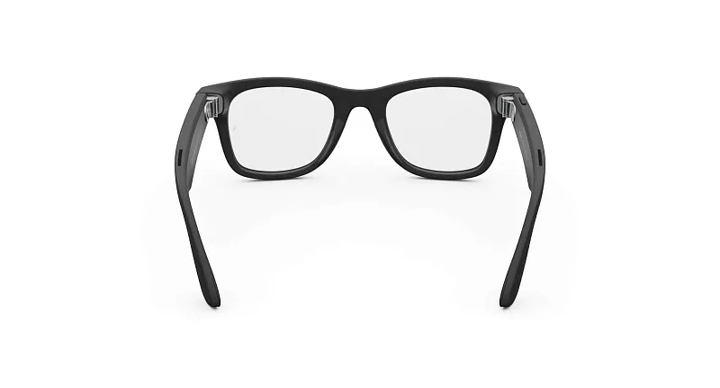 Умные очки Ray-Ban Meta Wayfarer (Gen 2), матовый чёрный (Matte Black), прозрачные (Clear) линзы, размер M (Standard)