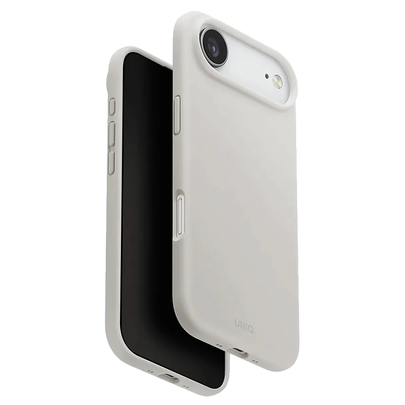 Чехол Uniq для iPhone Air LINO Mist Grey (MagSafe), «туманный серый»