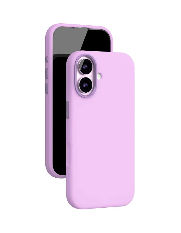 Чехол защитный VLP Aster Pro Case с MagSafe для iPhone 17, лавандовый