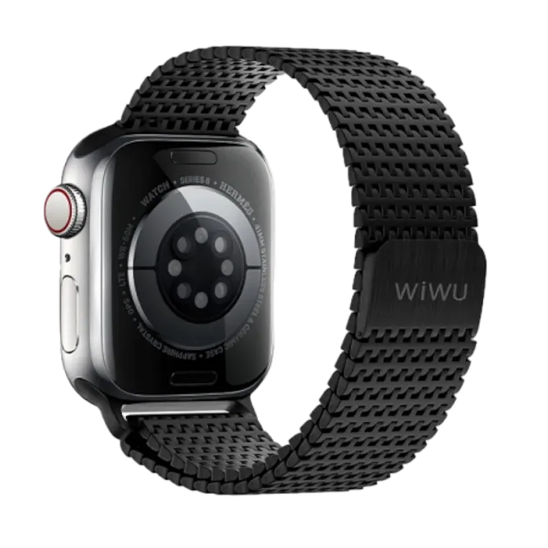 Ремешок WIWU Domino Watch Band 38/40/41mm черный