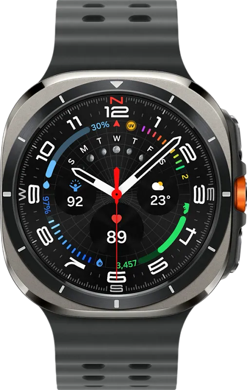 Samsung Galaxy Watch Ultra (2025) LTE, 47 мм, «серый титан»