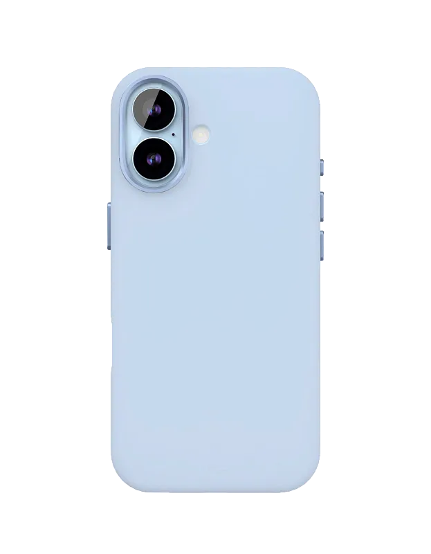 Чехол защитный VLP Aster Pro Case с MagSafe для iPhone 17, голубой