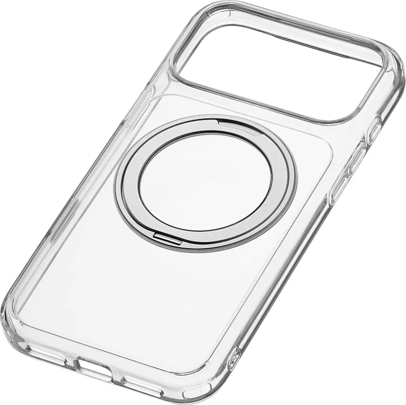Чехол защитный uBear Real Mag Case 360 для iPhone 18 Pro Max, усиленный, прозрачный
