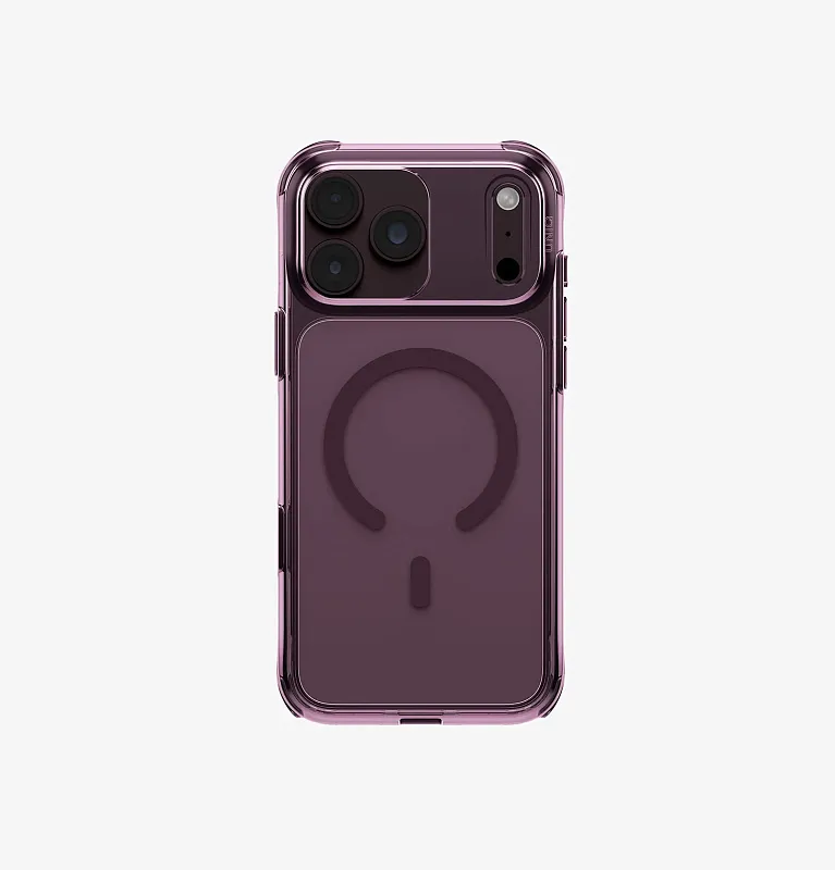 Чехол Uniq LifePro Xtreme Deep Burgundy для iPhone 17 Pro Max/18 Pro Max, MagSafe, бургунди
