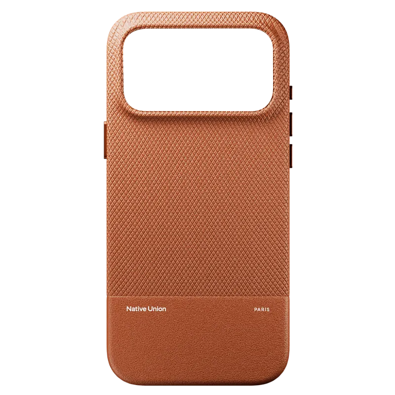 Чехол Native Union (RE)Classic Case для iPhone 18 Pro, коричневый
