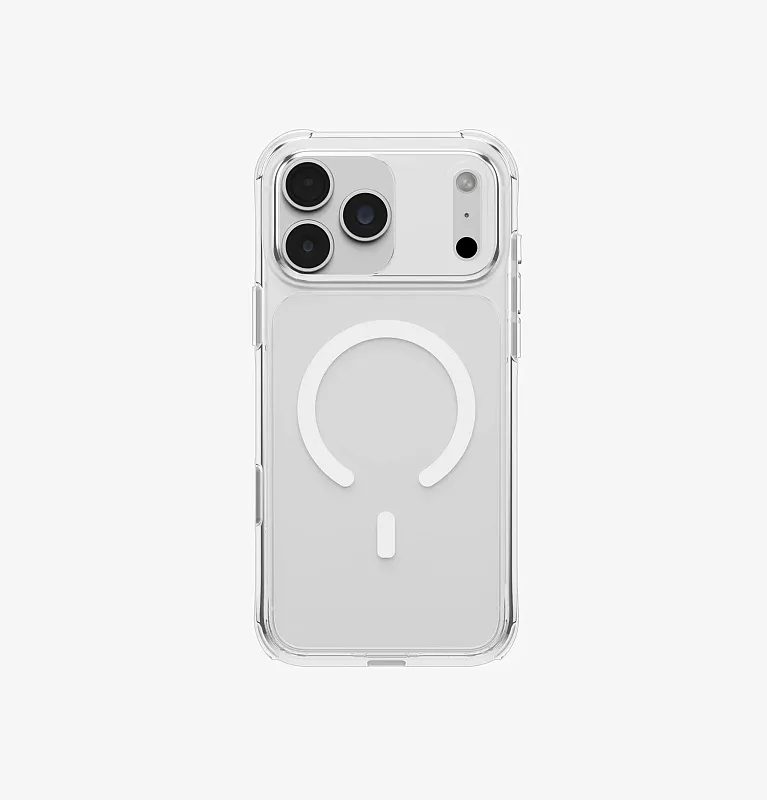Чехол Uniq LifePro Xtreme Crystal Clear для iPhone 17 Pro/18 Pro, MagSafe, прозрачный