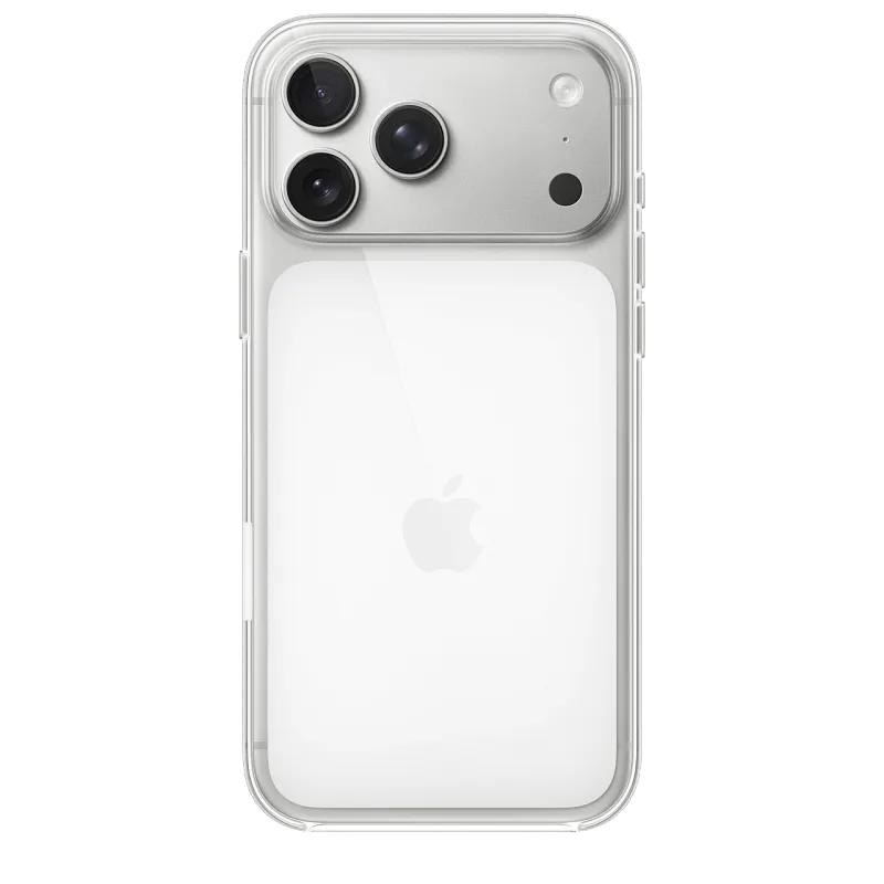 Чехол Apple для iPhone 17 Pro Max Clear MagSafe, прозрачный