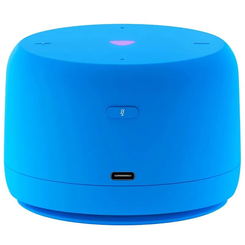 Умная колонка Яндекс Станция Лайт 2 с Алисой, без часов, синий