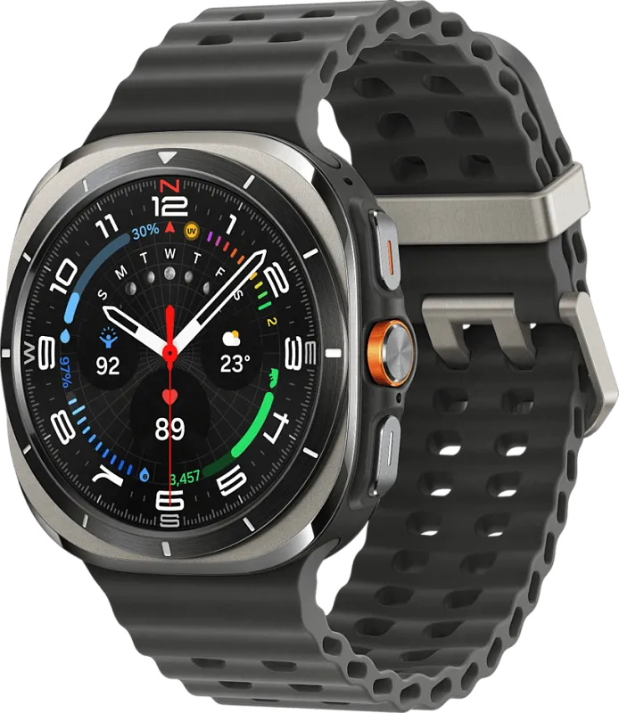 Samsung Galaxy Watch Ultra (2025) LTE, 47 мм, «серый титан»