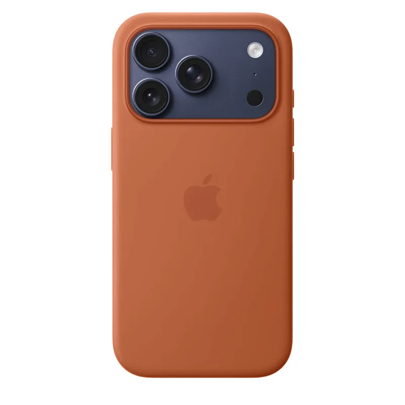 Чехол Apple для iPhone 17 Pro Silicone MagSafe, терракотовый