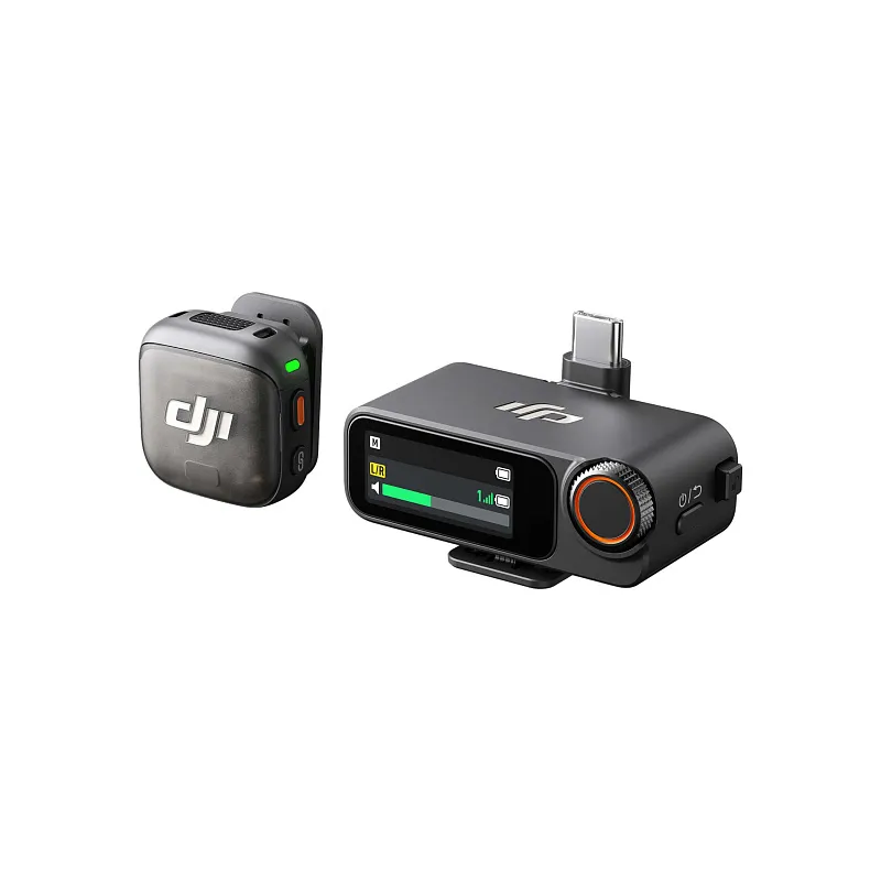 Беспроводной микрофон DJI Mic 3 (1 передатчик + 1 приемник)