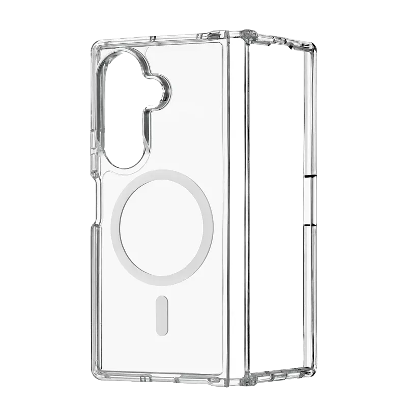 Чехол защитный uBear Real Mag Case для Samsung Galaxy Z Fold8 Ultra, MagSafe, прозрачный