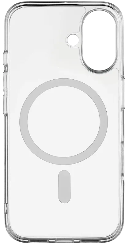 Чехол защитный uBear Real Mag Case для iPhone 16 Plus, MagSafe совместимый, усиленный