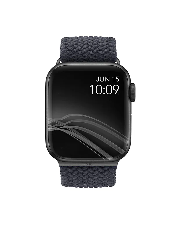 Ремешок Uniq для Apple Watch 45/44/42 mm ASPEN Strap Braided Grey