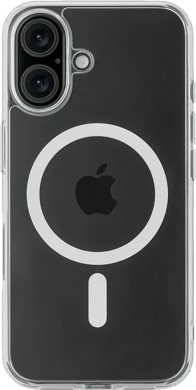 Чехол защитный uBear Real Mag Case для iPhone 16 Plus, MagSafe совместимый, усиленный