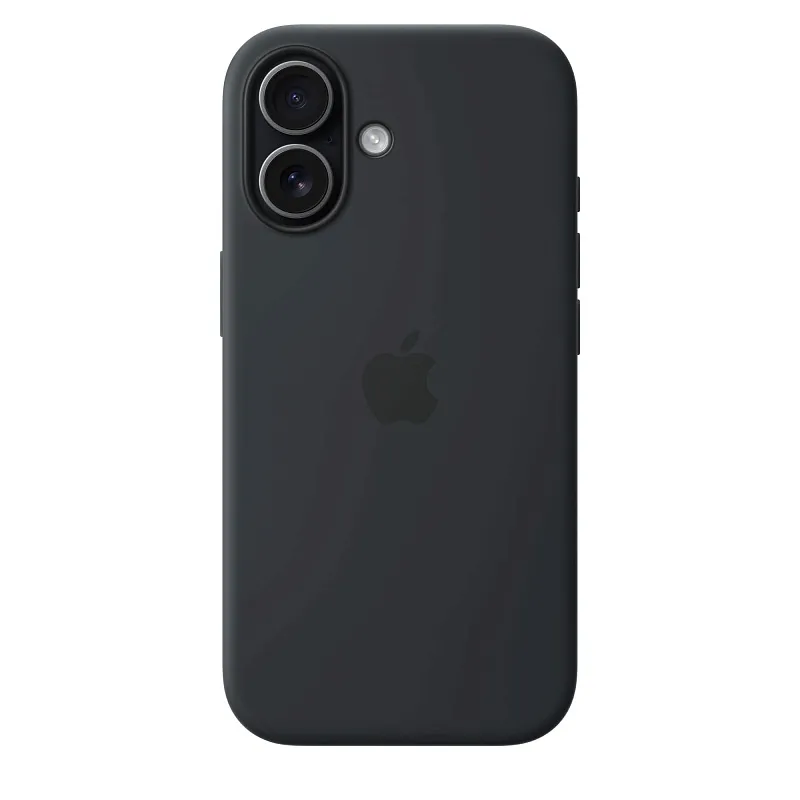 Чехол Apple для iPhone 17 Silicone MagSafe, чёрный