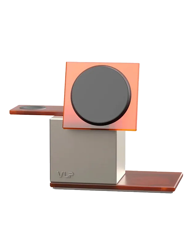 Беспроводное зарядное устройство VLP NEO Qi2.2, Apple Watch, янтарно-серый