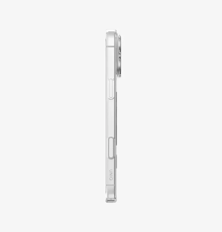 Чехол Uniq AirSuit Glossy Clear для iPhone 17 Pro Max/18 Pro Max, MagSafe, прозрачный
