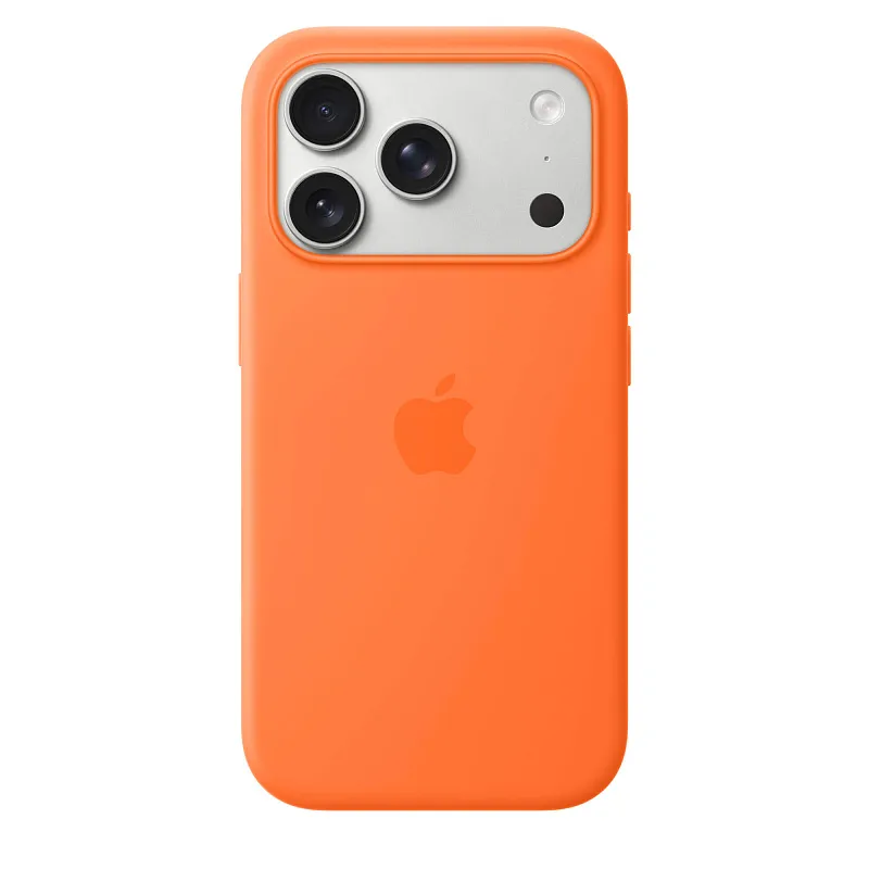 Чехол Apple для iPhone 17 Pro Silicone MagSafe, оранжевый