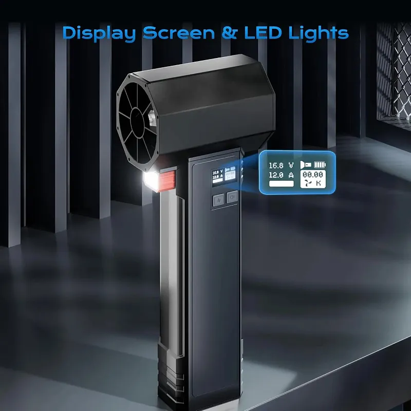  Портативный турбовентилятор Booster boluojun, чёрный