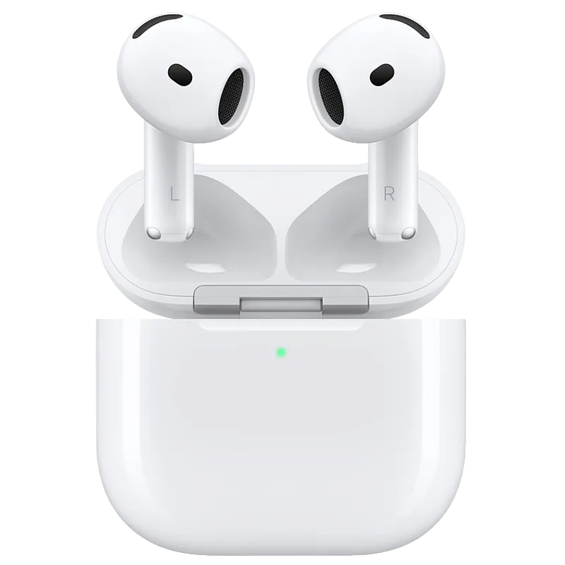 Беспроводные наушники AirPods (5-го поколения, 2026) с возможностью беспроводной зарядки, белый