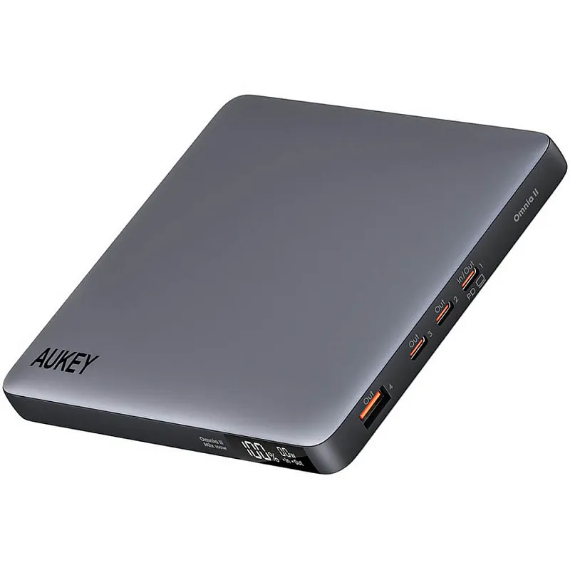 Внешний аккумулятор Aukey Sprint X 20000 100W серый