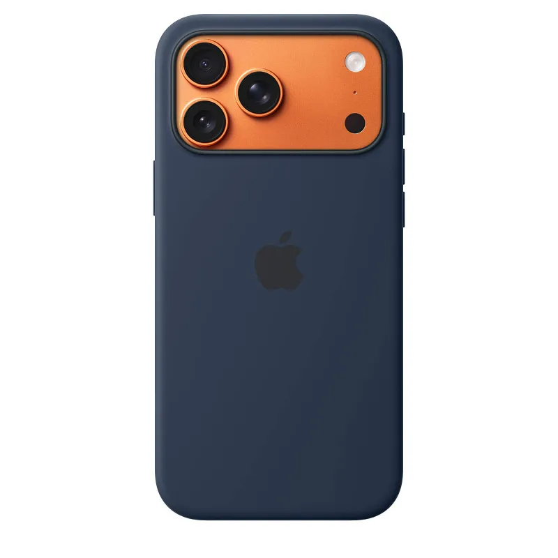 Чехол Apple для iPhone 17 Pro Max Silicone MagSafe, «тёмная ночь»