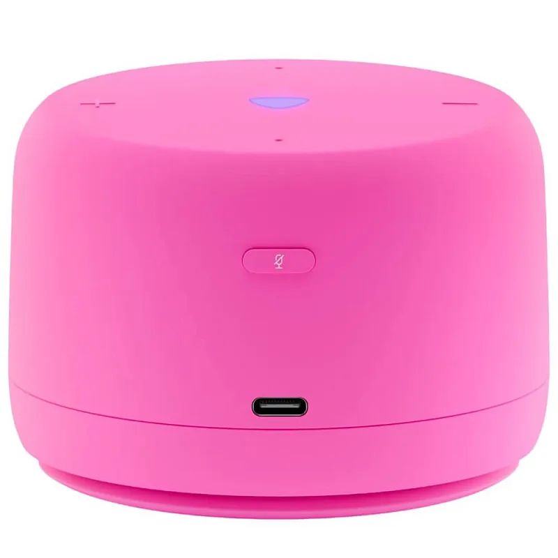 Умная колонка Яндекс Станция Лайт 2 с Алисой, без часов, розовый