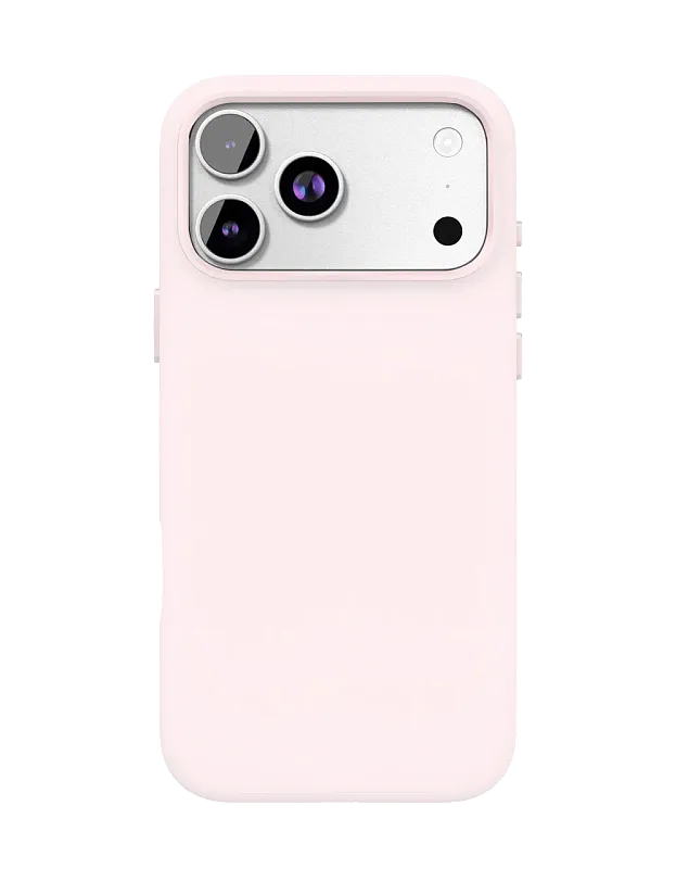 Чехол защитный VLP Aster Pro Case с MagSafe для iPhone 17 Pro Max, розовый