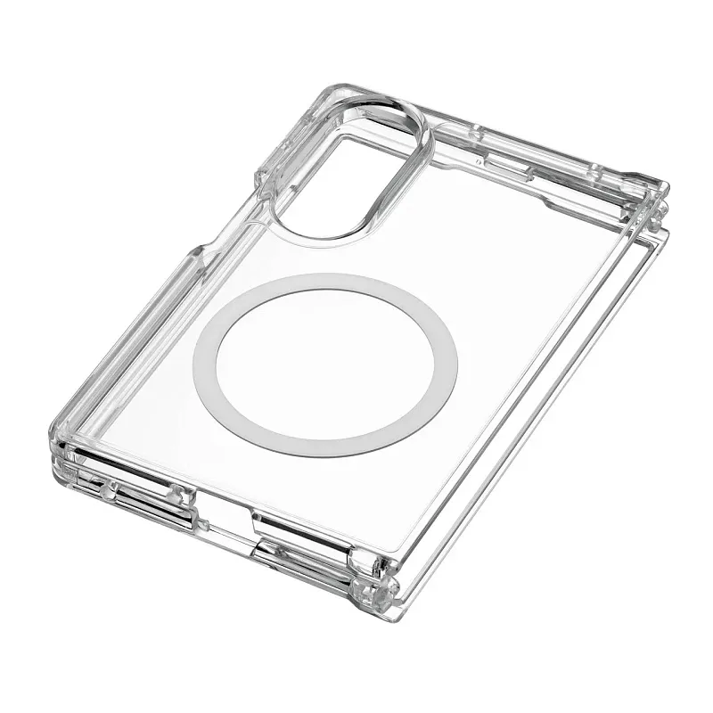 Чехол защитный uBear Real Mag Case для Samsung Galaxy Z Fold8, MagSafe, прозрачный