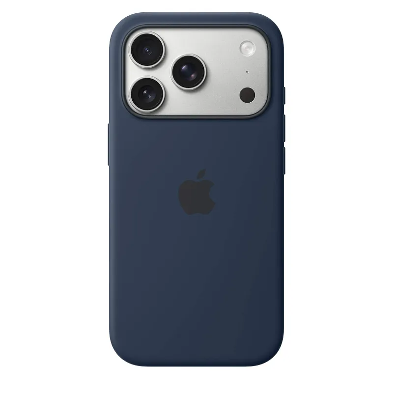 Чехол Apple для iPhone 17 Pro Silicone MagSafe, «тёмная ночь»