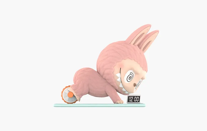 Игрушка Labubu The Monsters Figures Lazy Yoga
