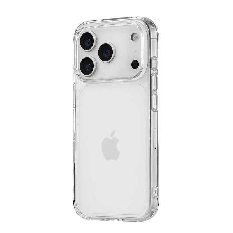 Чехол защитный uBear Real Case для iPhone 17 Pro, прозрачный