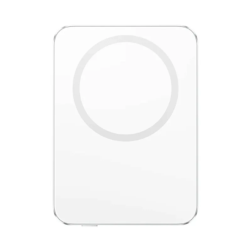 Внешний аккумулятор Xiaomi UltraThin Magnetic 5000 мАч 15W, серебристый