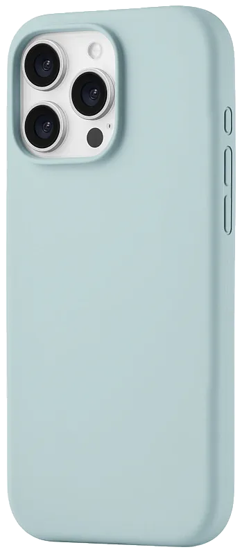 Чехол защитный uBear Touch Mag Case для iPhone 16 Pro Max, MagSafe совместимый, силикон, софт-тач, мята
