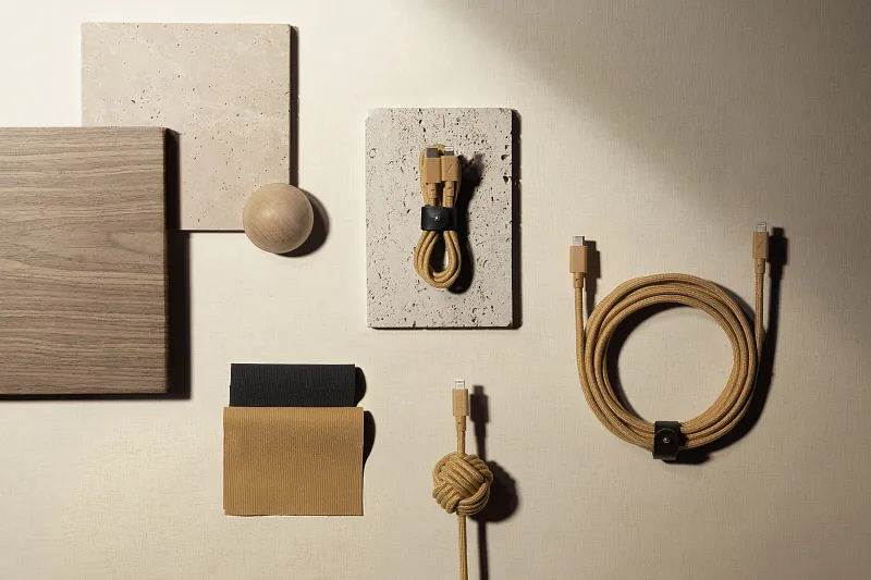 Кабель зарядный Native Union USB-C/LIGHTNING, 1,2м, крафт