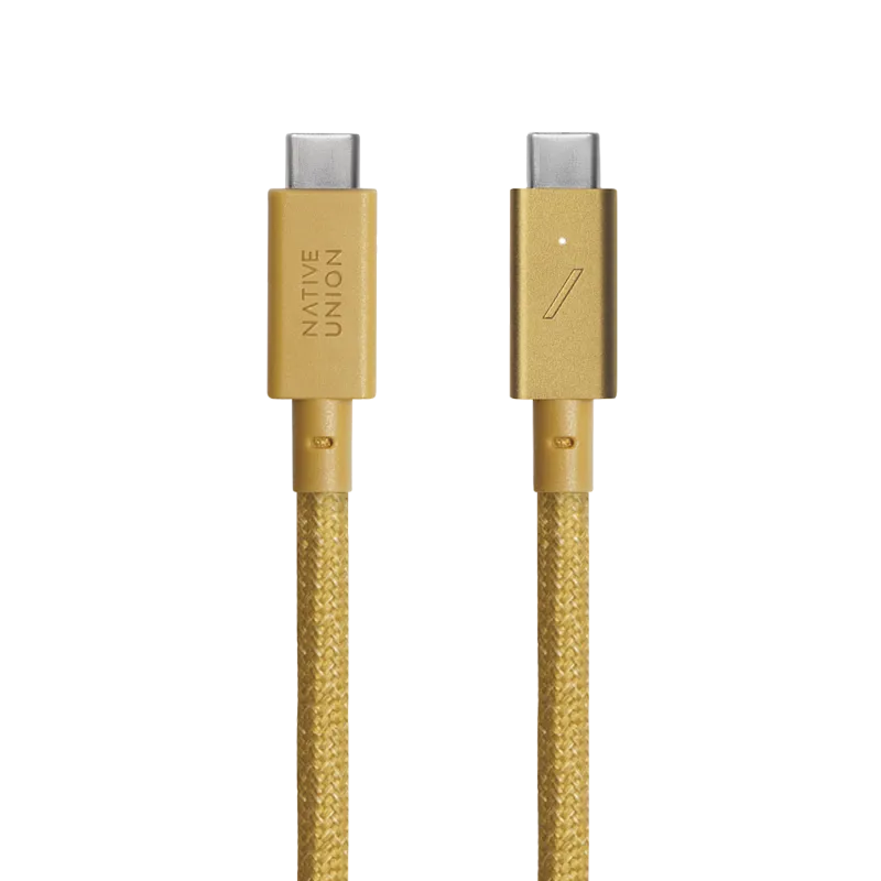 Кабель зарядный Native Union USB-C/USB-C,  60W, длина 1,2 м, крафт