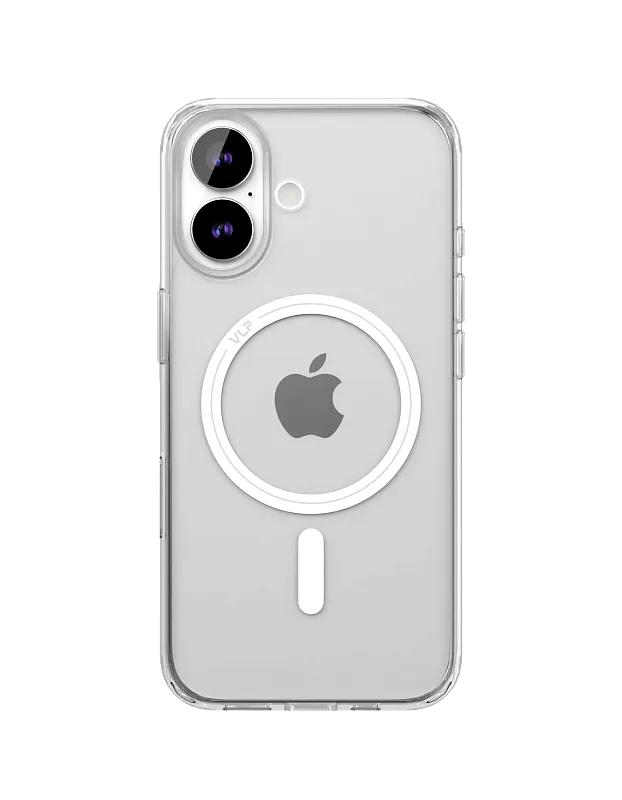 Чехол защитный VLP Diamond Case с MagSafe для iPhone 17, прозрачный