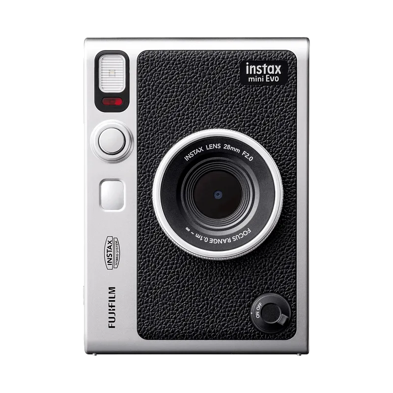 Гибридный фотоаппарат моментальной печати FUJIFILM Instax mini Evo, чёрный