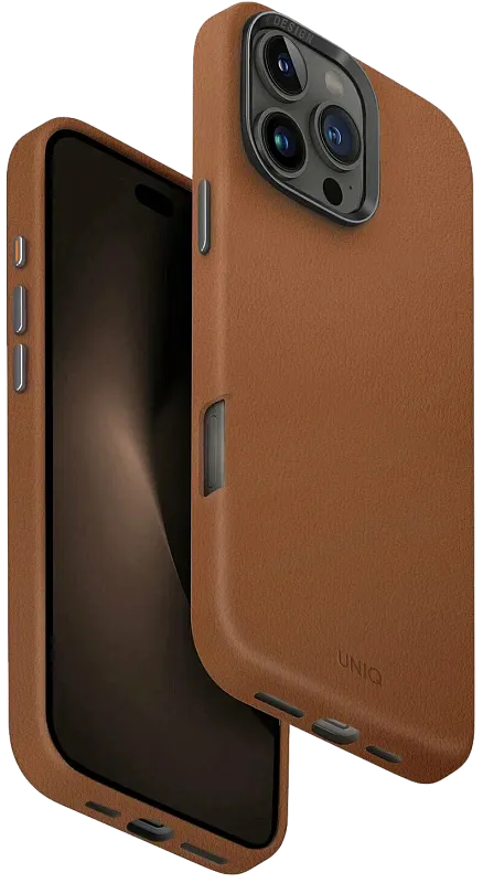 Чехол Uniq для iPhone 16 Pro Lyden Caramel (MagSafe)