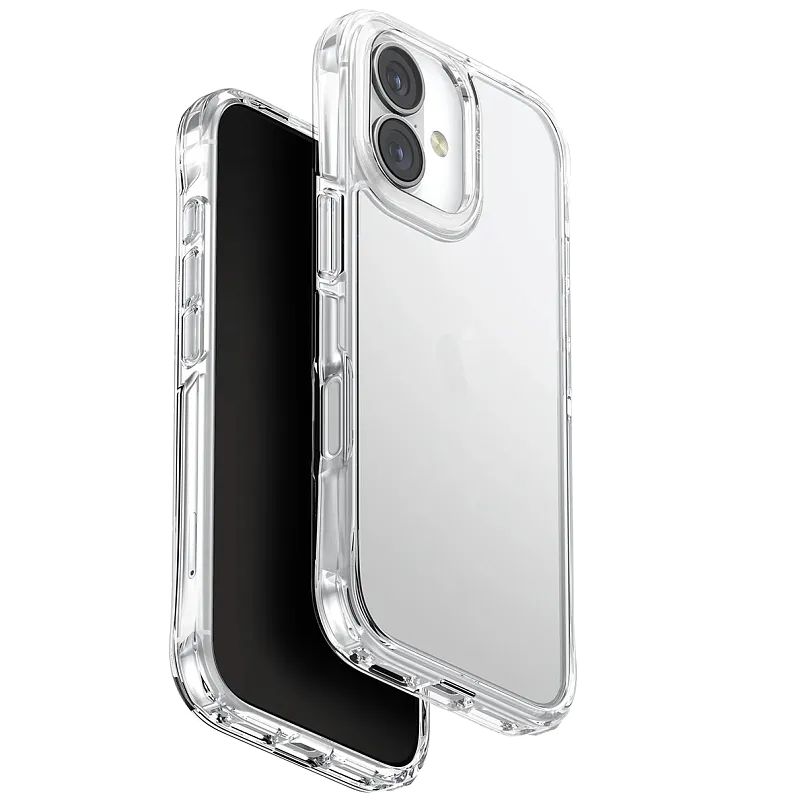 Чехол Uniq для iPhone 17 LifePro Xtreme AF Crystal Clear, прозрачный