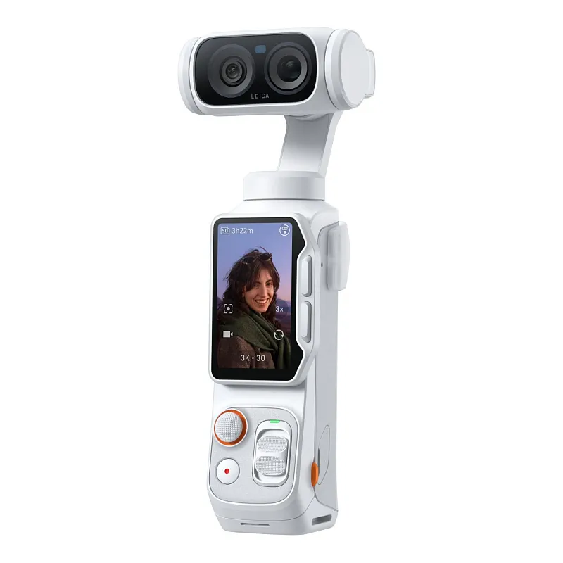 Экшн-камера Insta360 Luna Ultra Standard Bundle, белый